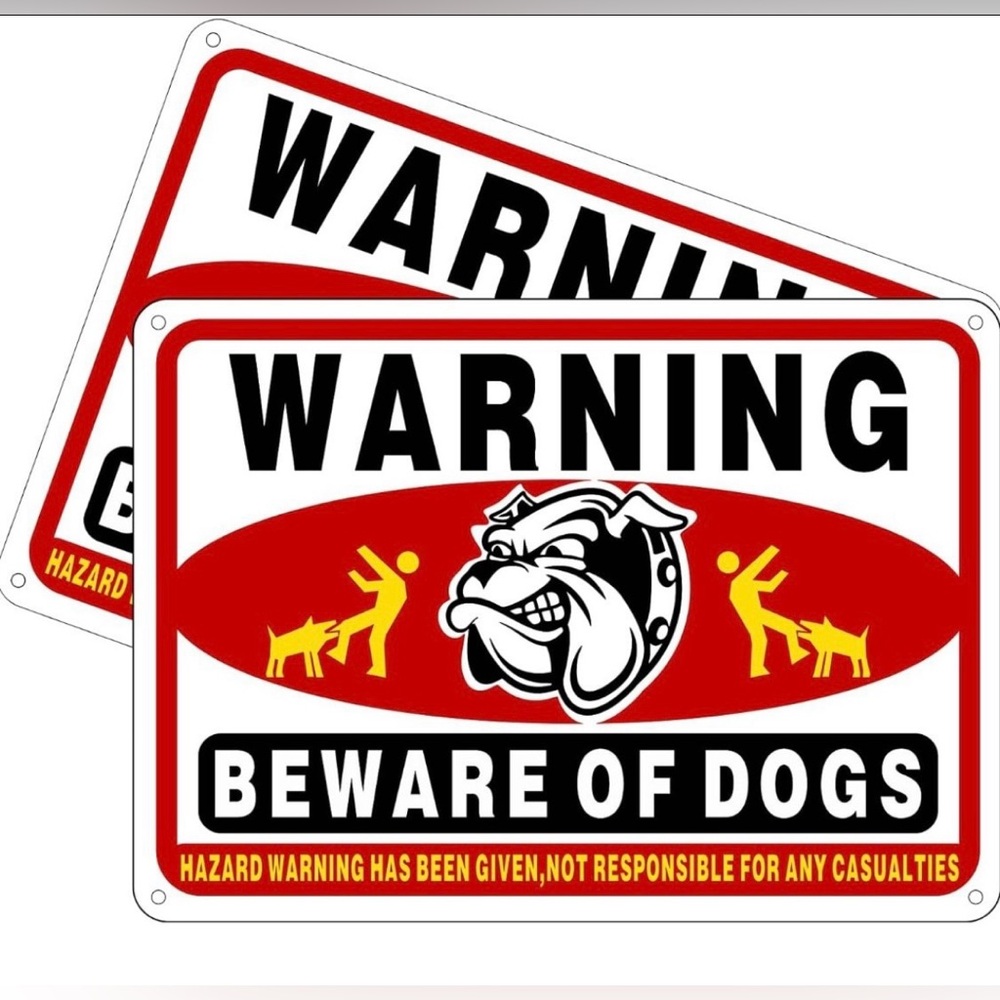 Beware Of Dogs Warning Signs (2)